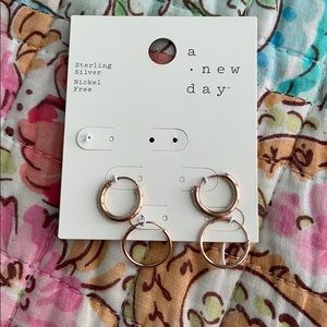 target hoop earrings